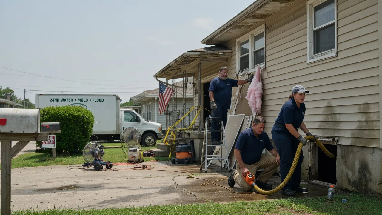 Water Damage Repair in Lake Jackson, TX near me